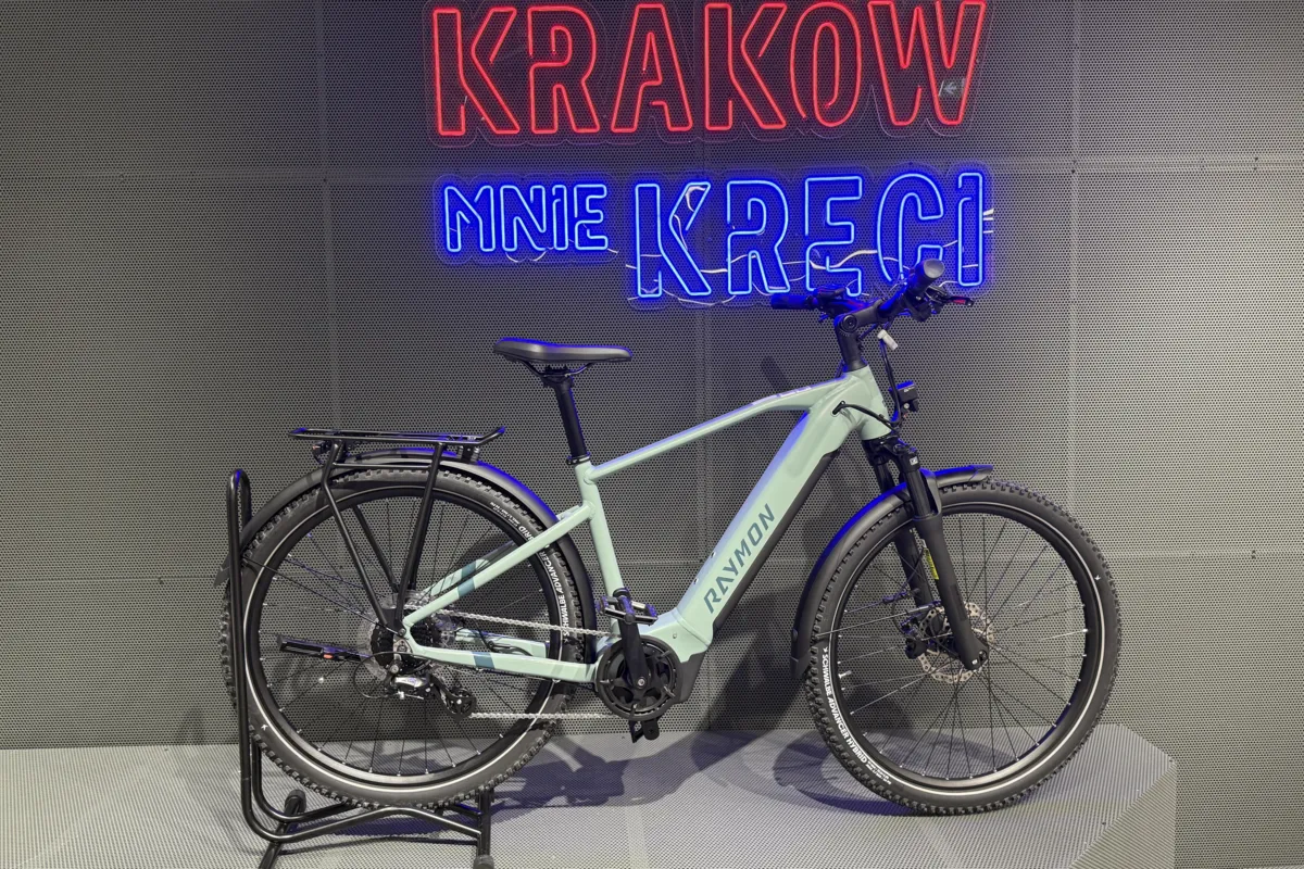 Rower elektryczny będzie do wygrania w finale akcji/ Fot. Emilia Wietecha.