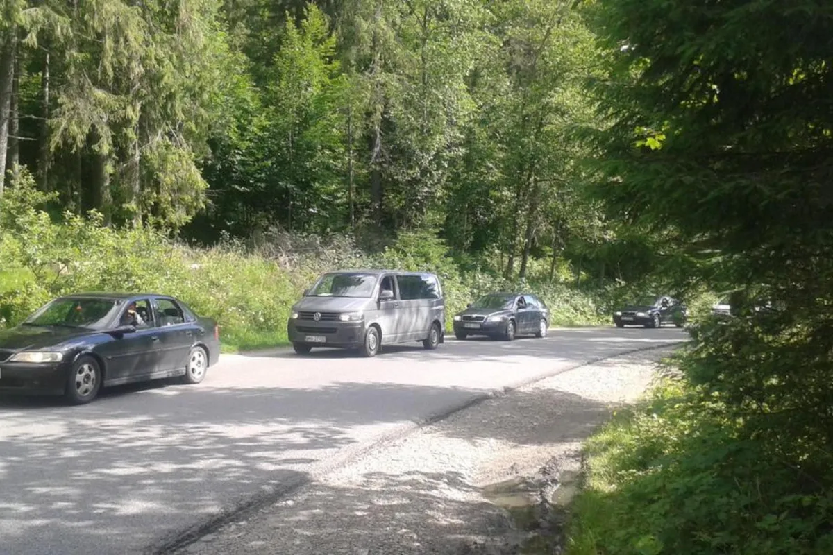  Utrudnienia dla kierowców na drodze z Zakopanego do Morskiego Oka
