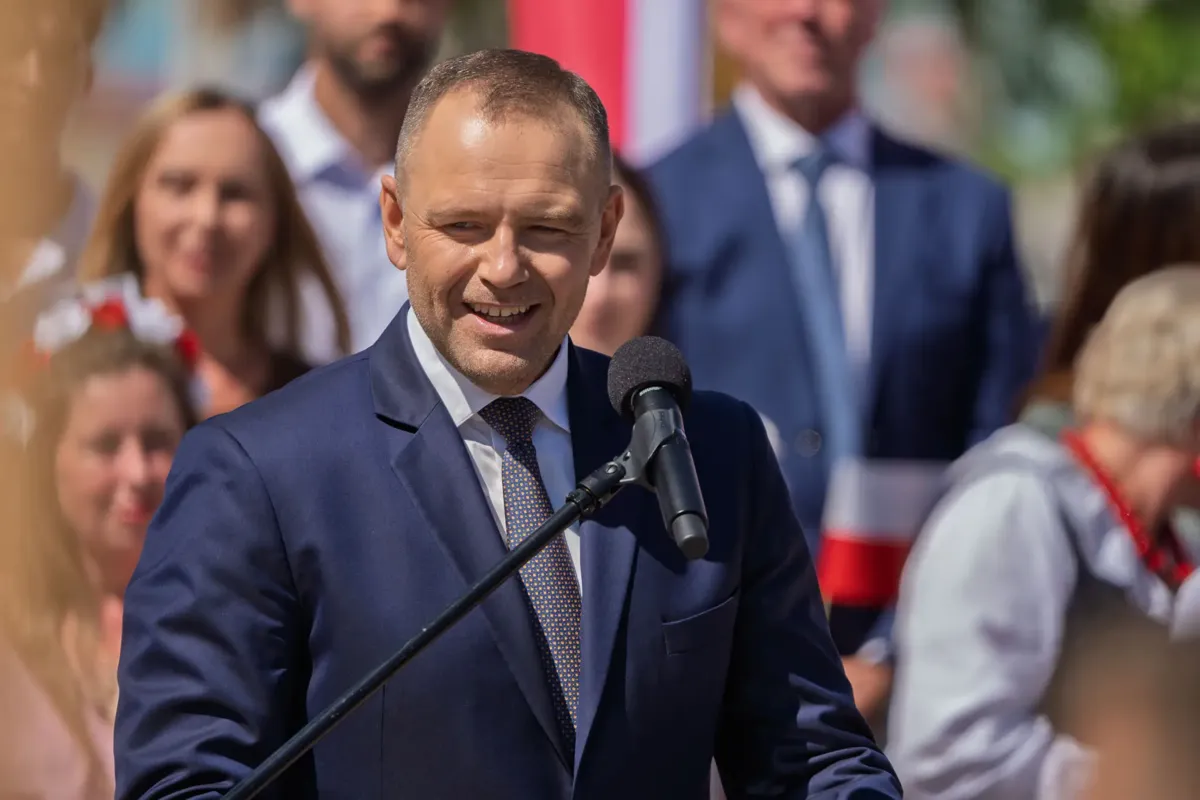 Prezydent Karol Nawrocki w Skawinie: "Nie pilnuję żyrandoli"