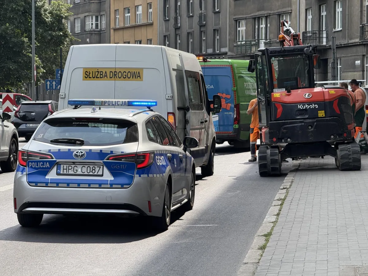 Remont Alei Słowackiego w Krakowie. Kierowców i pieszych czekają utrudnienia