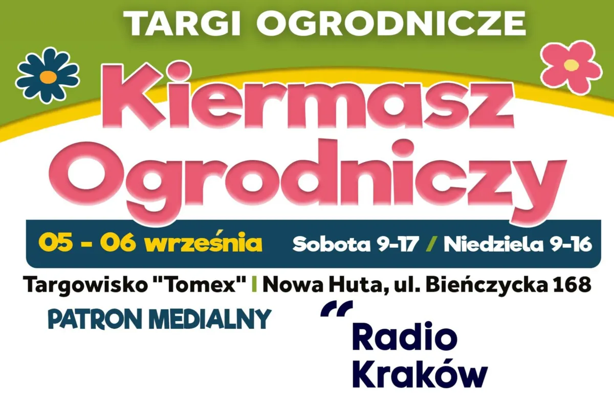 Targi Ogrodnicze „MÓJ OGRÓD” już 5–6 września w Krakowie!