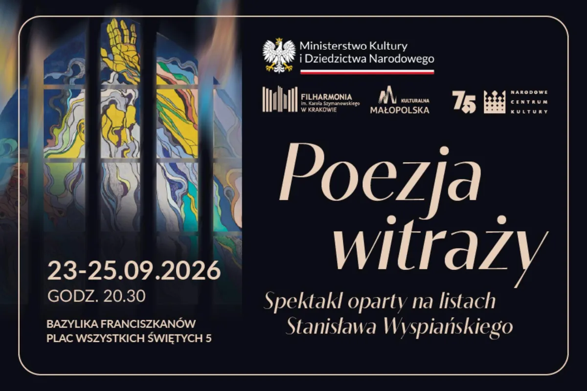 Widowisko słowno-muzyczne "Poezja witraży"