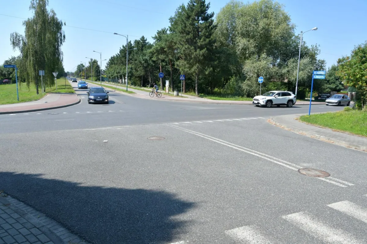 Ważne skrzyżowanie w Oświęcimiu zamknięte. Utrudnienia potrwają do grudnia