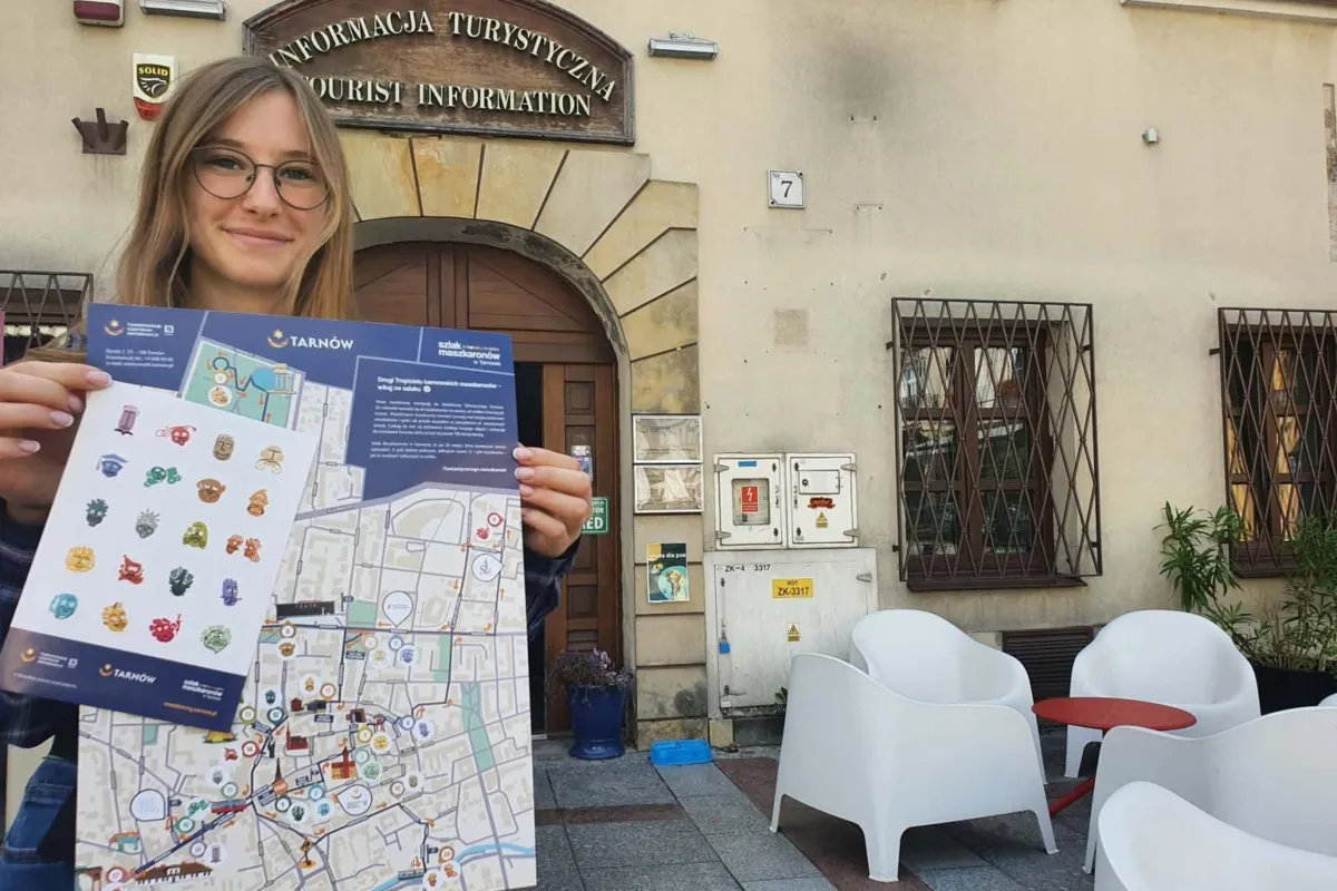 Było 14, jest 20. Tarnów zaktualizował szlak maszkaronów