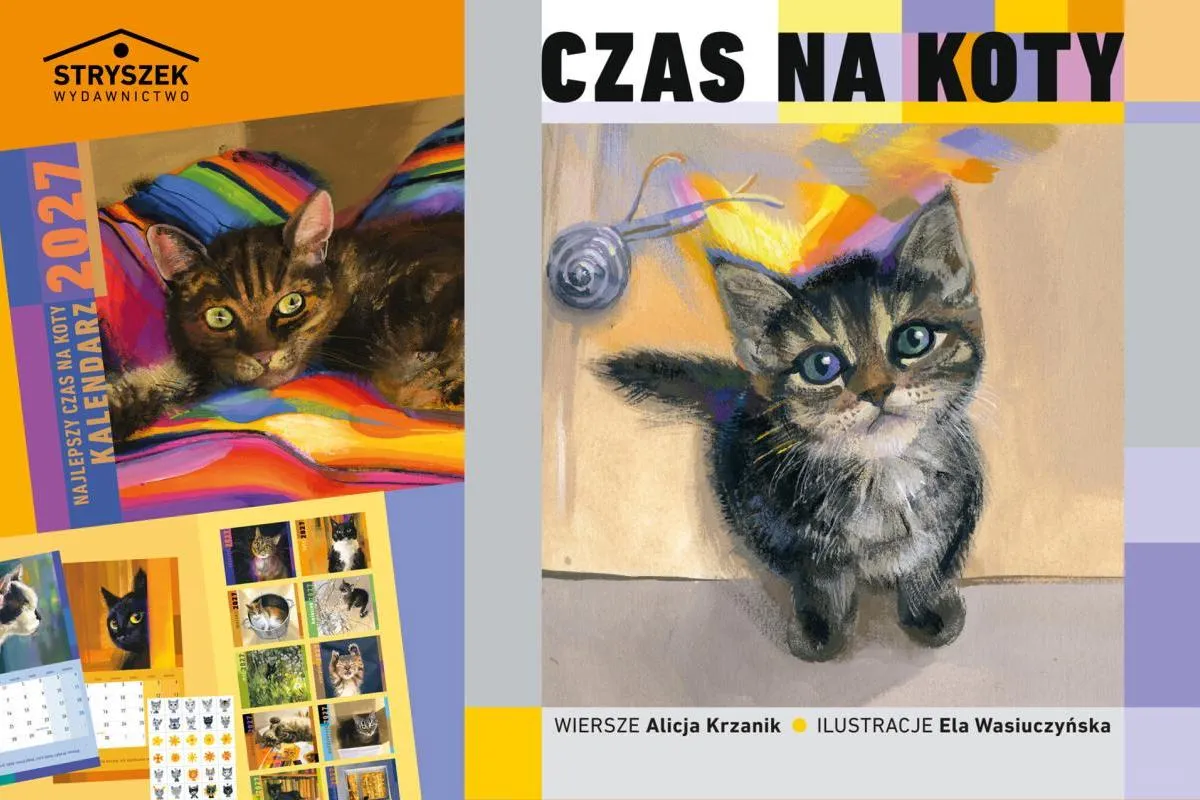 „Czas na koty” - premiera książki Alicji Krzanik i Eli Wasiuczyńskiej 