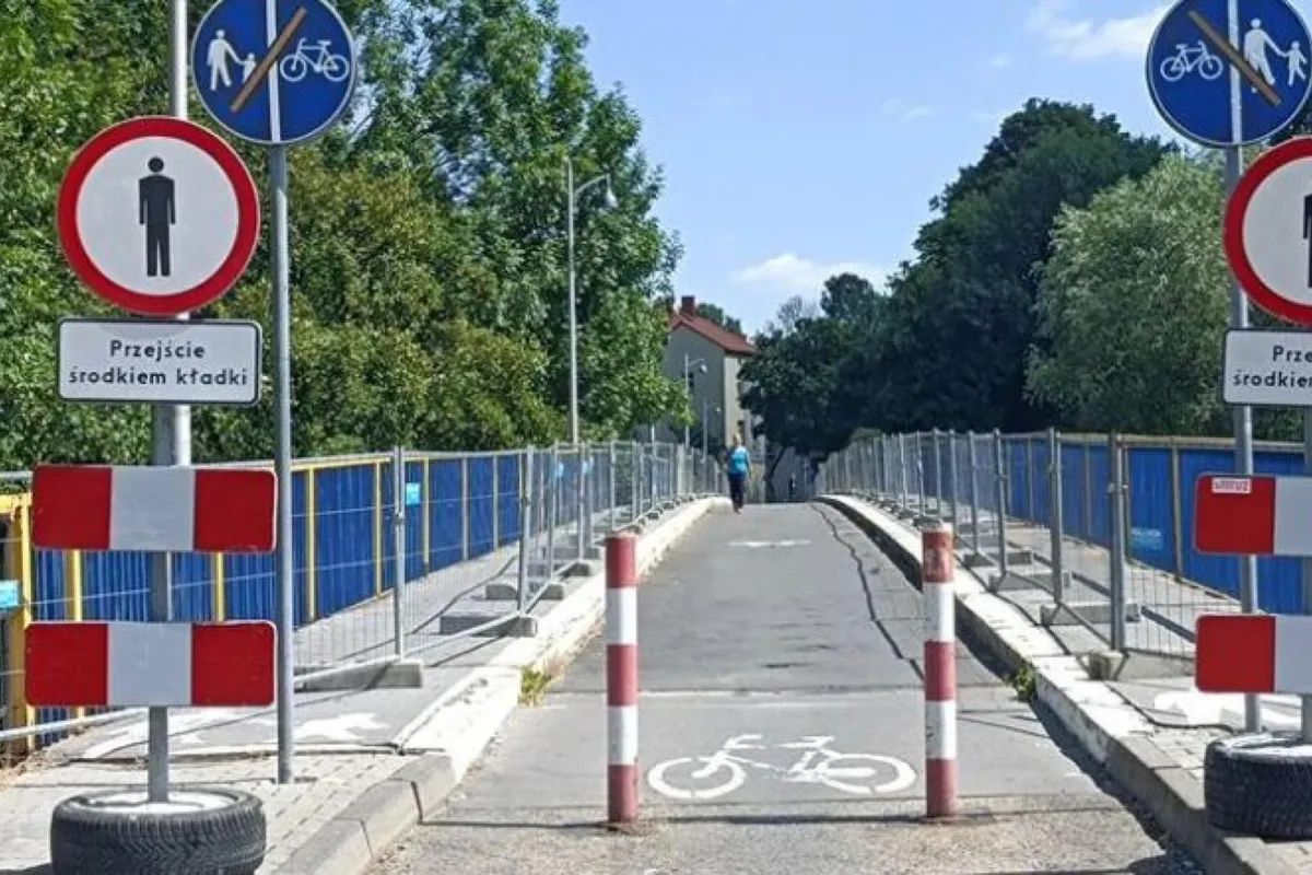 Kładka nad Sołą w Oświęcimiu przejdzie metamorfozę. Remont za blisko 6 mln zł