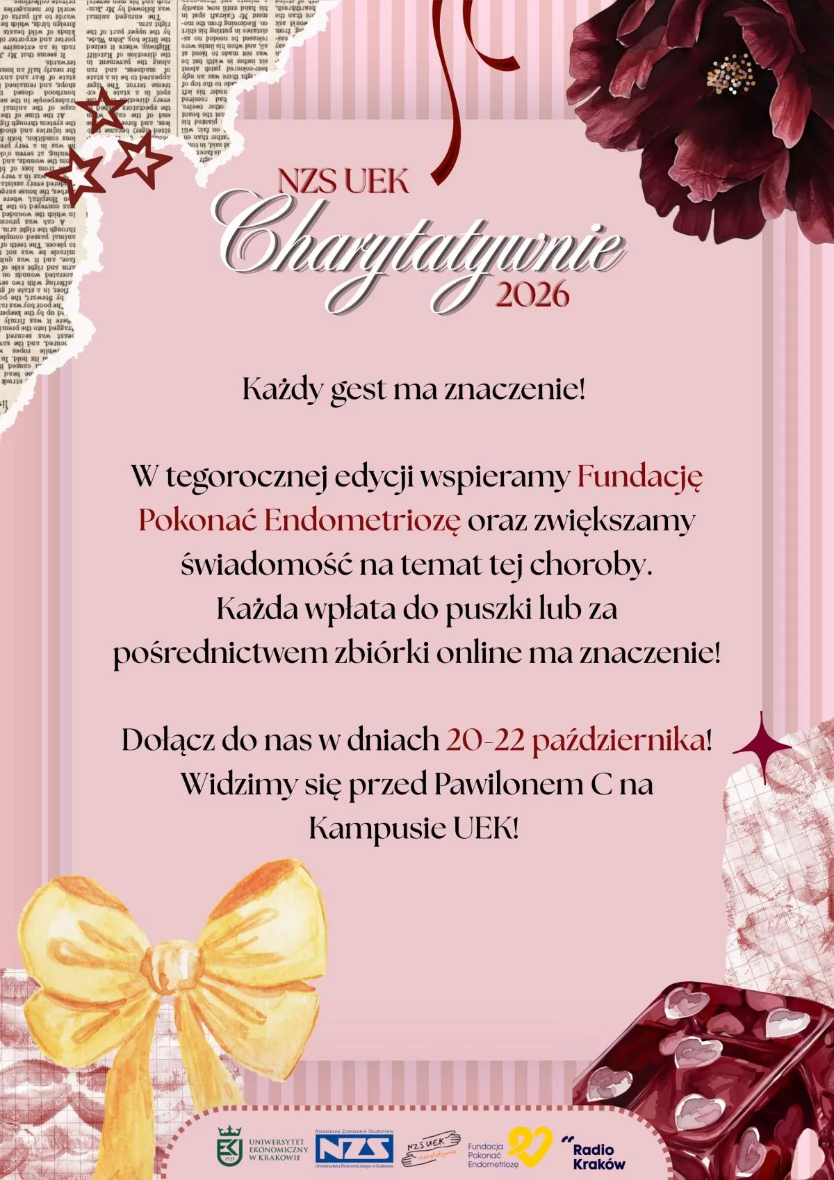 Jesienna edycja akcji „NZS UEK Charytatywnie” 