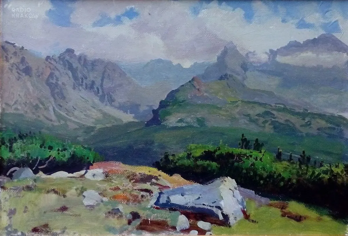 Nie tylko Morskie Oko - nowa kolekcja obrazów Stanisława Gałka  w Muzeum Tatrzańskim 