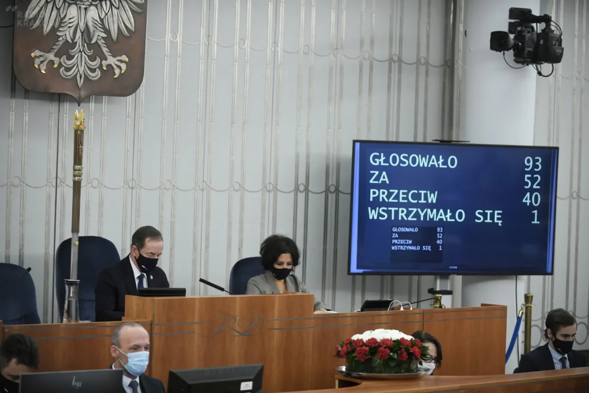 Senat za odrzuceniem nowelizacji ustawy covidowej w sprawie wynagrodzeń medyków
