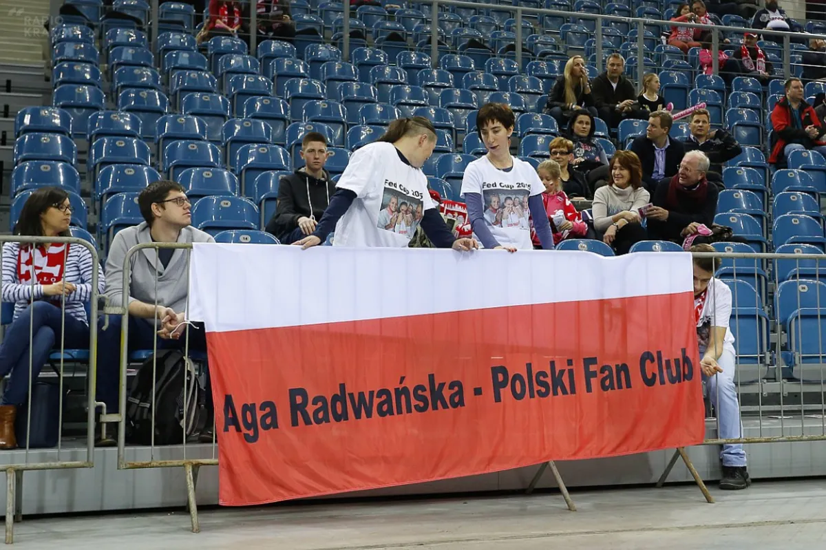 Agnieszka Radwańska kontra Maria Szarapowa, fot. Paweł Krawczyk/krakow.pl
