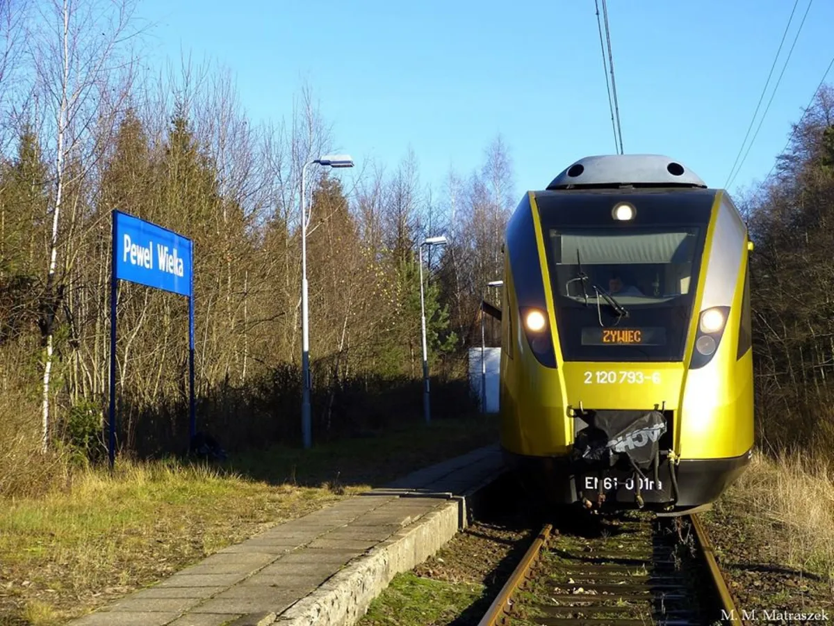17:41 do Suchej Beskidzkiej. To już ostatni pociąg z Żywca