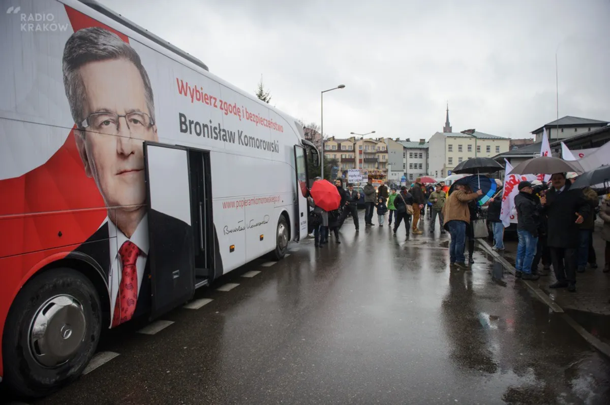 Tarnowianie przywitali Bronkobus protestami