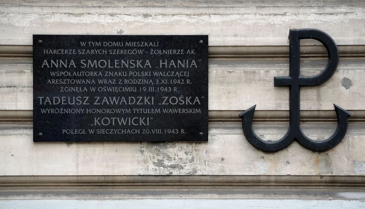 73 lata temu w Auschwitz zmarła Anna Smoleńska twórczyni symbolu Polski Walczącej