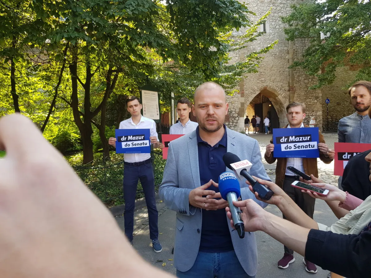 Krzysztof Mazur, kandydat do Senatu z poparciem PiS, proponuje wprowadzenie w Krakowie opłaty turystycznej