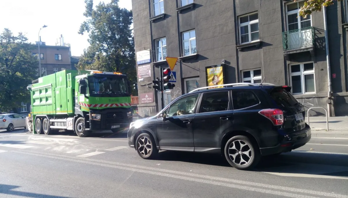 Kraków: nie ma skrętu z ulicy Mazowieckiej w prawo w aleję Słowackiego