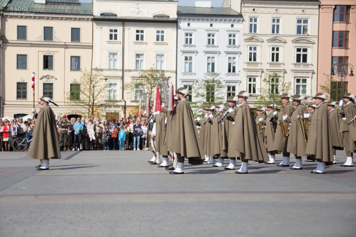 Pokaz musztry na Rynku Głównym, fot. P. Krawczyk/krakow.pl