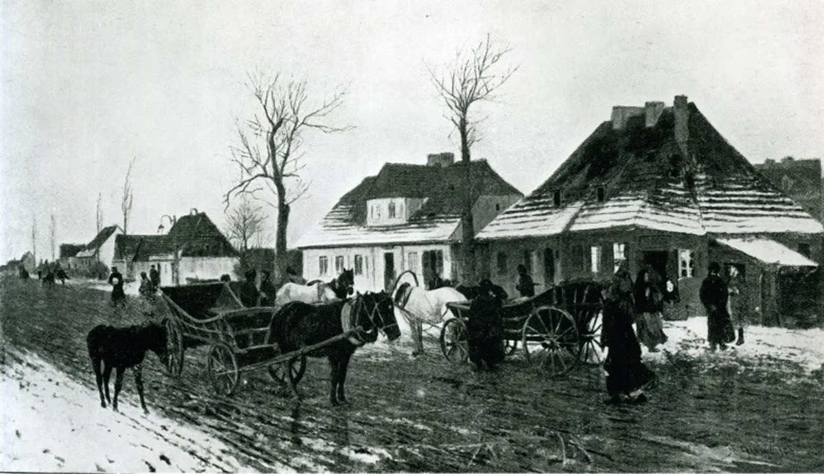 Odnaleziono "Zimę w małym miasteczku" Maksymiliana Gierymskiego. Obraz zaginął w 1945 r.