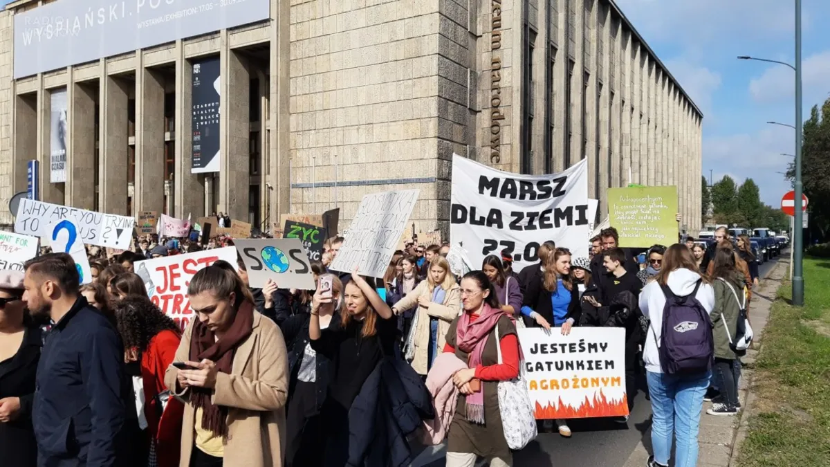 Strajk klimatyczny przejdzie dziś przez Kraków