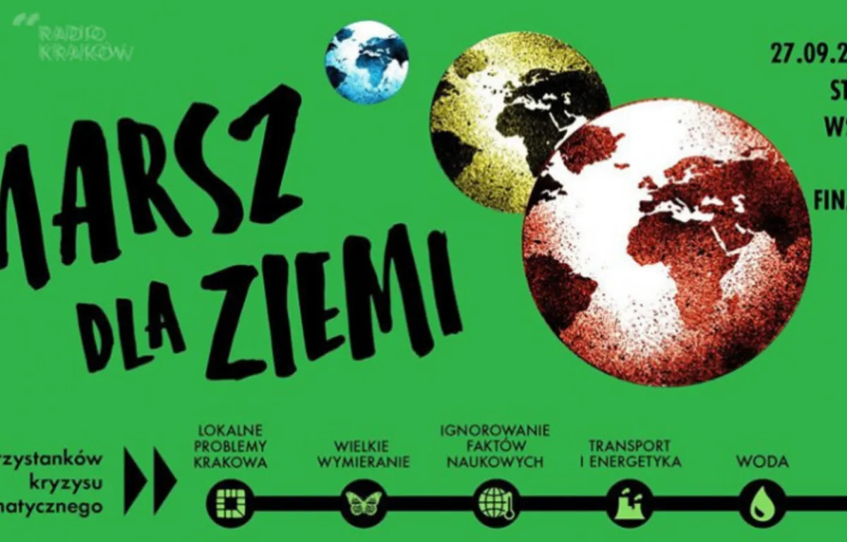 Ruch społeczny Strajk dla Ziemi odcina się od polityków, którzy pojawili się na Marszu dla Ziemi