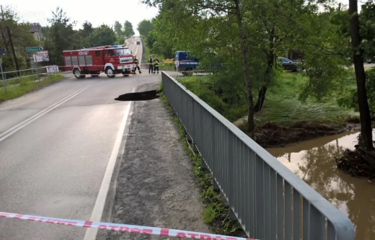 Most na drodze wojewódzkiej w Alwerni zostanie wyremontowany do 7 lipca