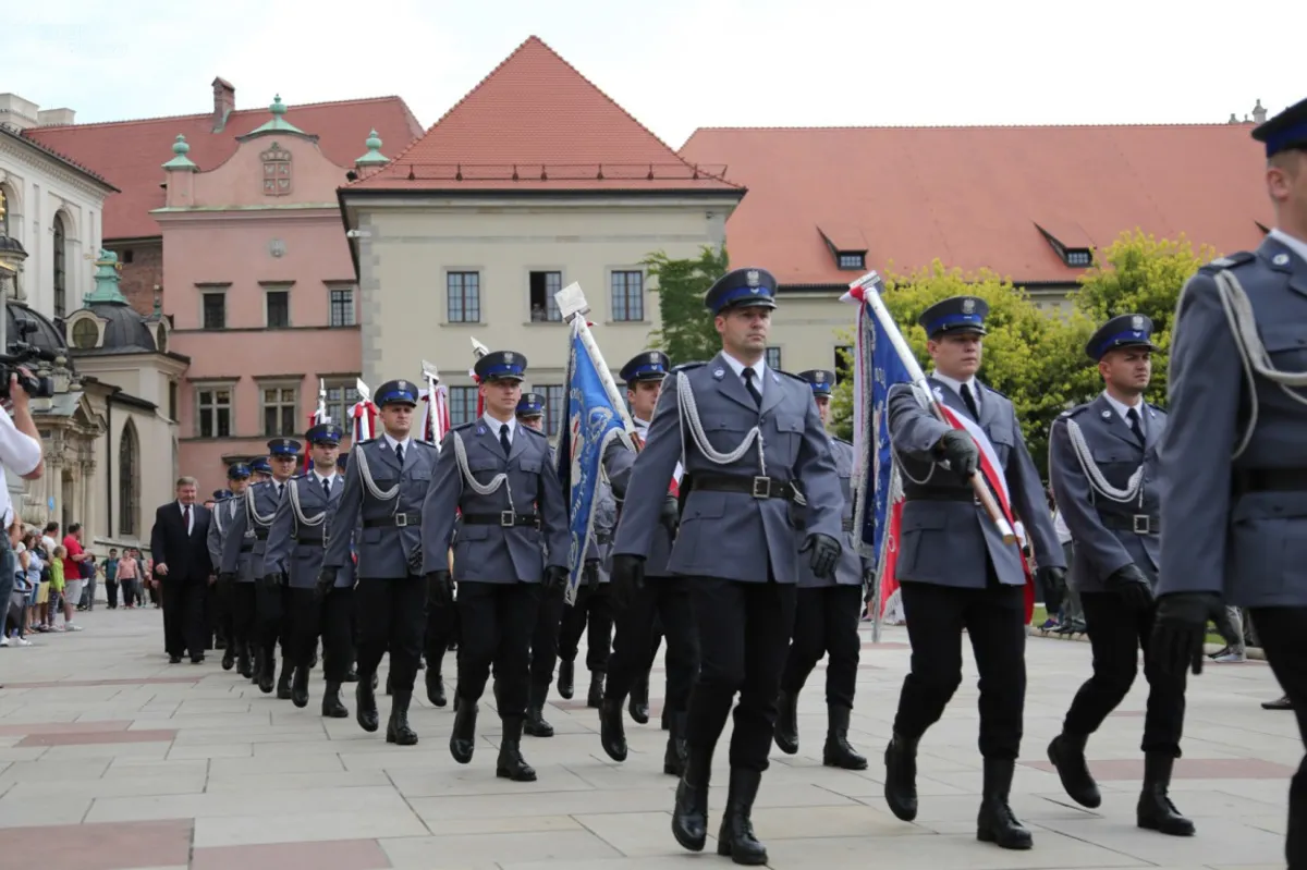 Krakowska Policja świętowała 