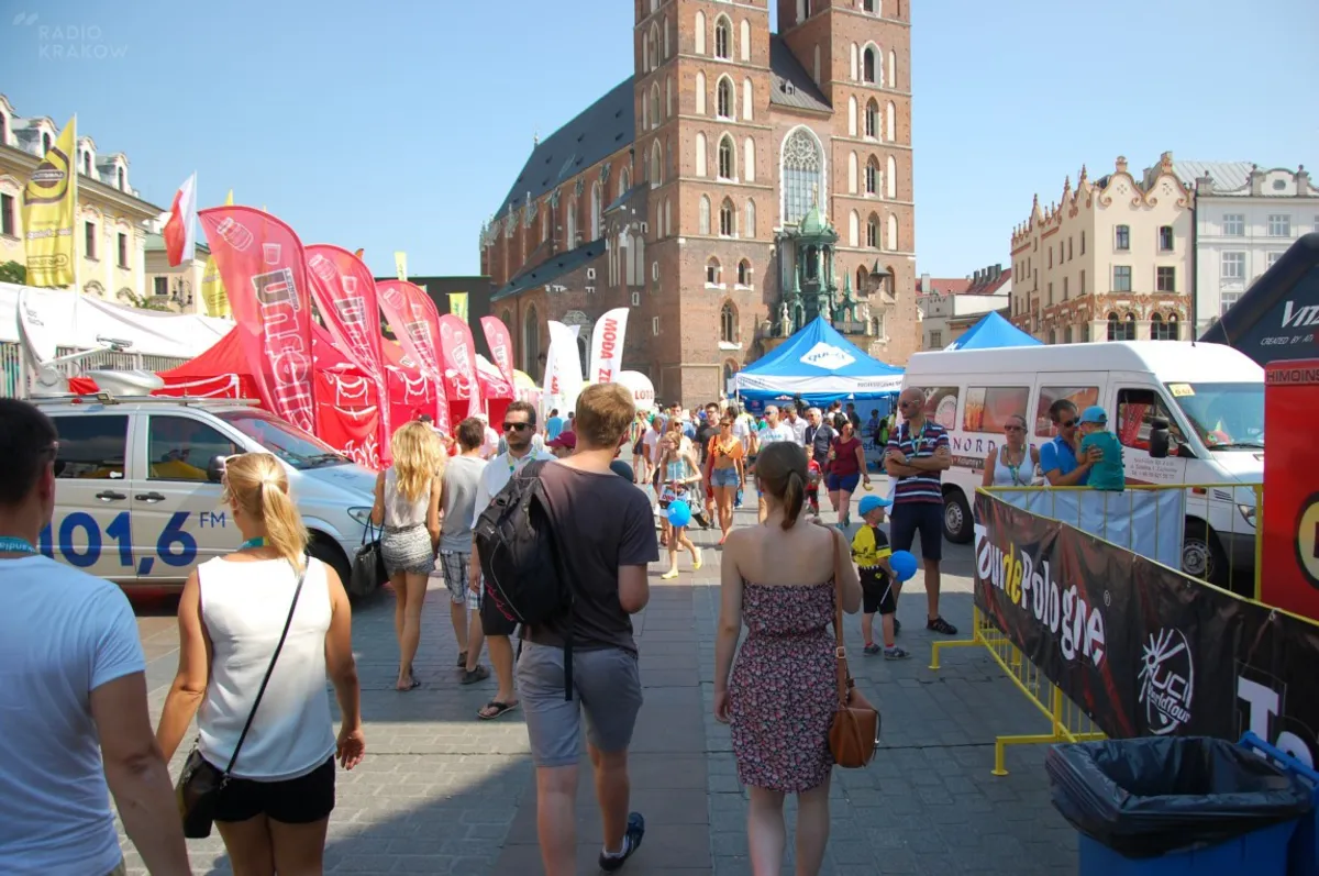 Tour de Pologne w Krakowie 8.08.15 