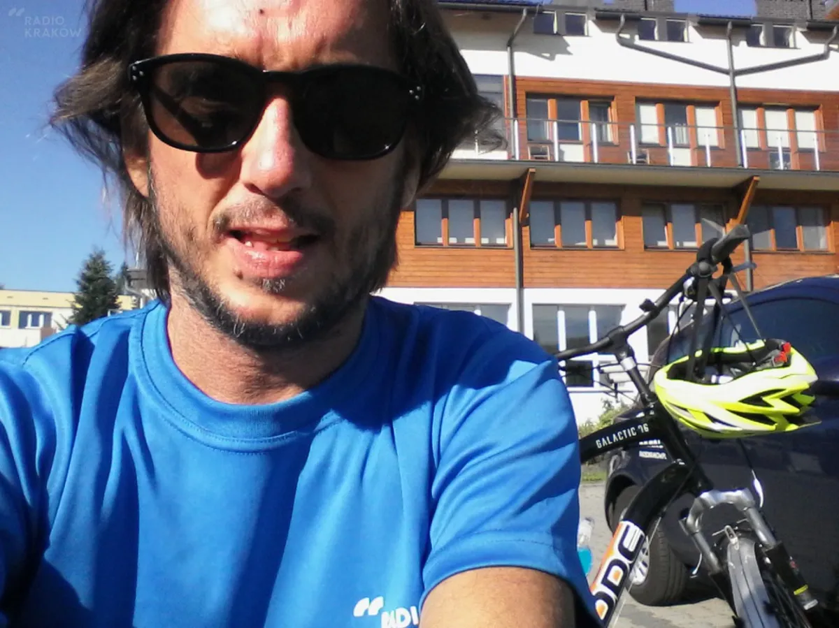 Kuba Niziński na trasie rowerowej w okolicy Muszyny. FOTORELACJA