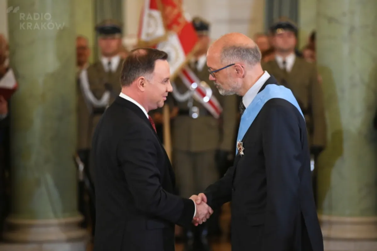 Historyk, profesor Andrzej Nowak odznaczony Orderem Orła Białego