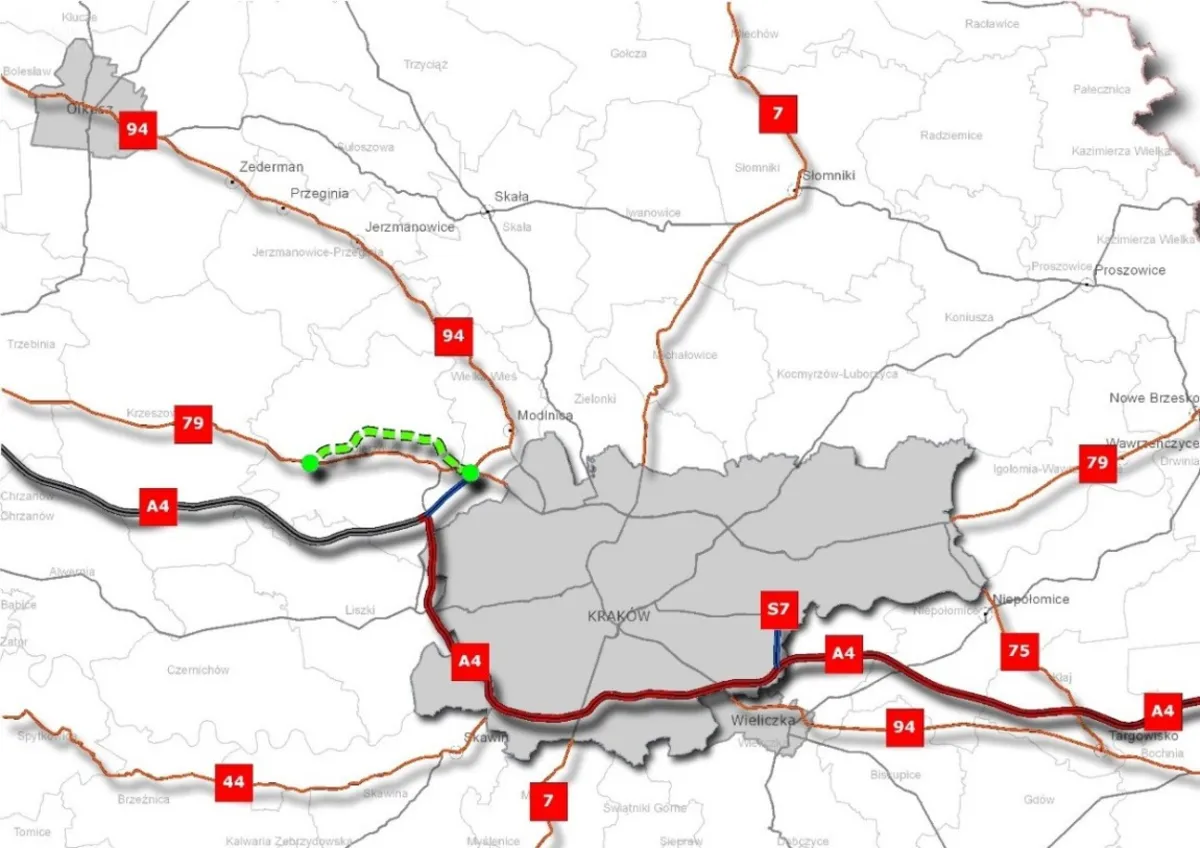 GDDKiA podpisała umowę na zaprojektowanie obwodnicy Zabierzowa