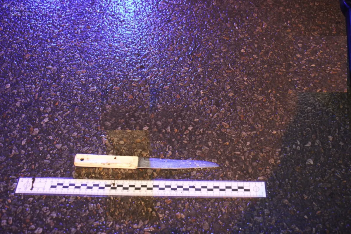 Mężczyzna, który zaatakował  policjantów nożem, odpowie za czynną napaść. Został już tymczasowo aresztowany