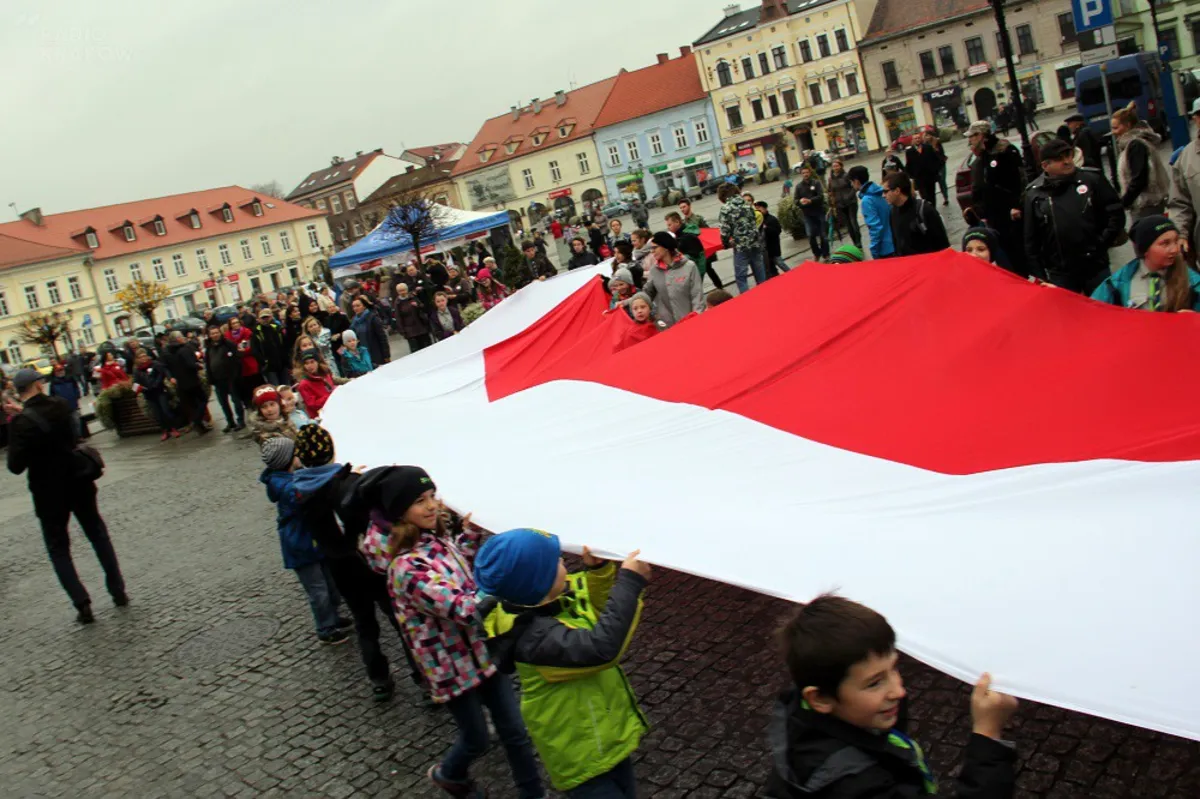 Święto Niepodległości w Oświęcimiu 11.11.15 fot: Marek Mędela