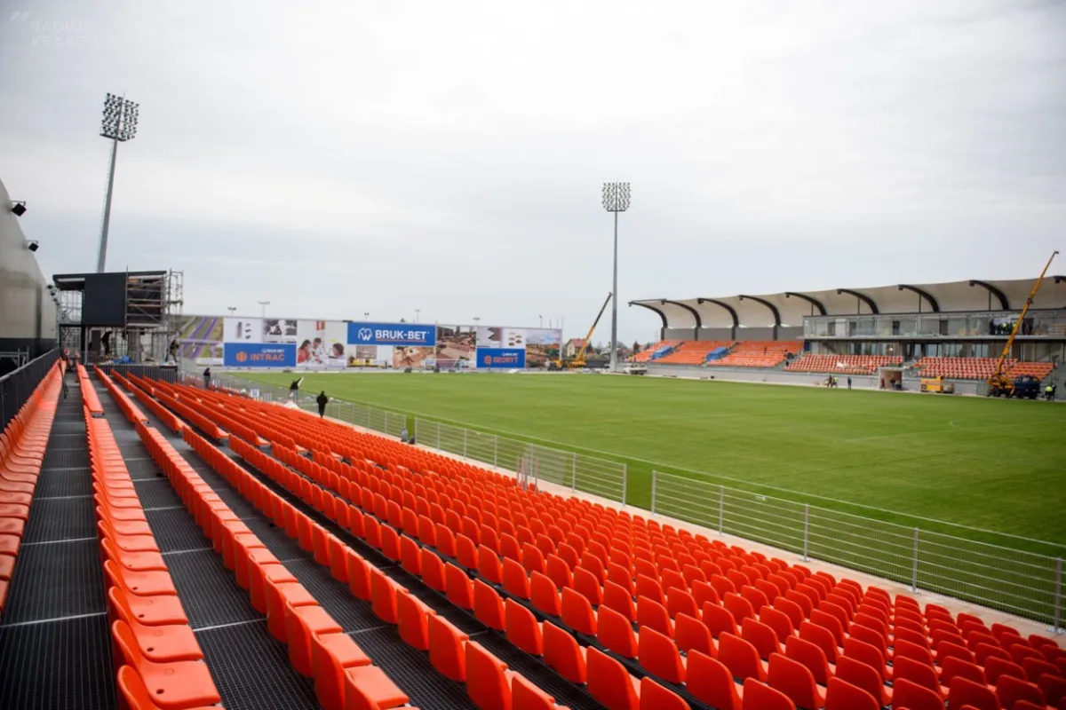 Przebudowa stadionu w Niecieczy na finiszu