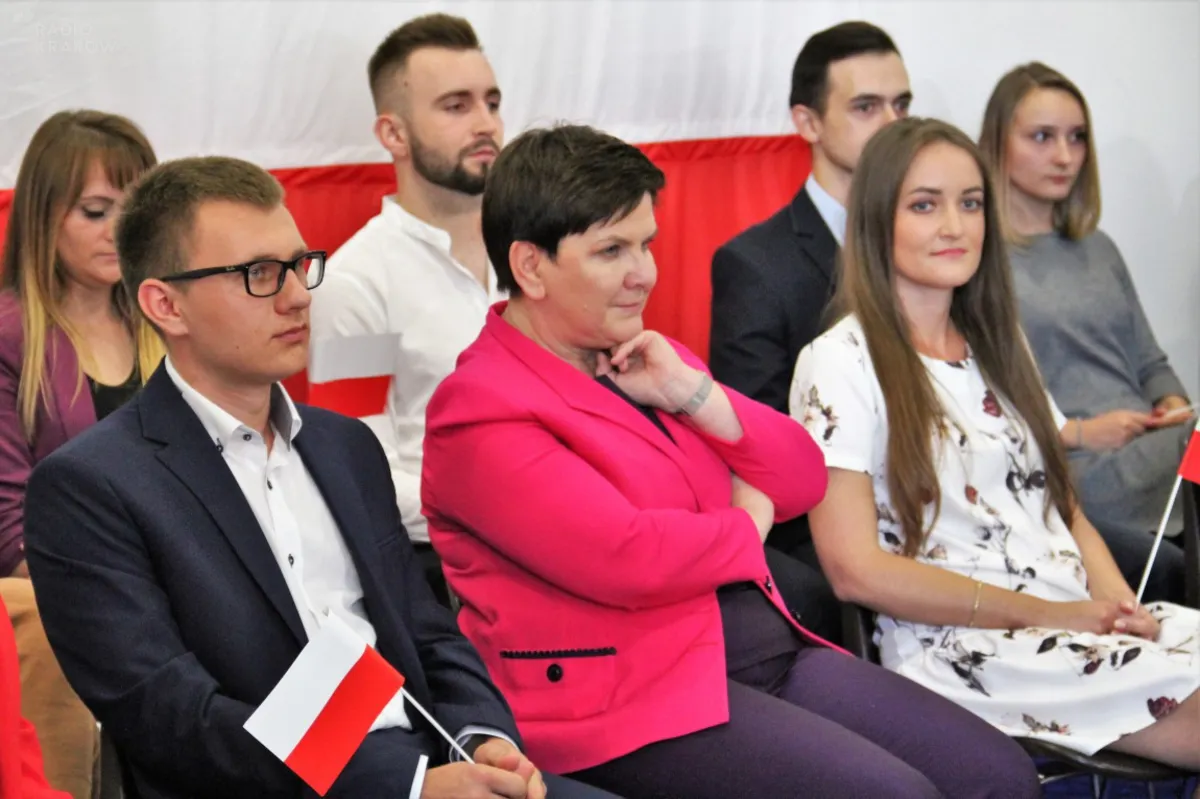 "Dzisiaj Europa mówi naszym głosem" - wicepremier Beata Szydło na spotkaniu z mieszkańcami Olkusza