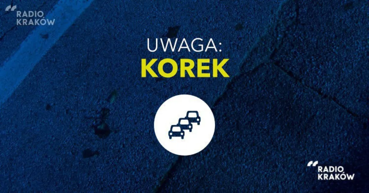 Gigantyczne korki na południu Krakowa
