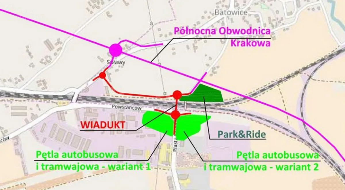 Przetarg na budowę wiaduktu w Batowicach