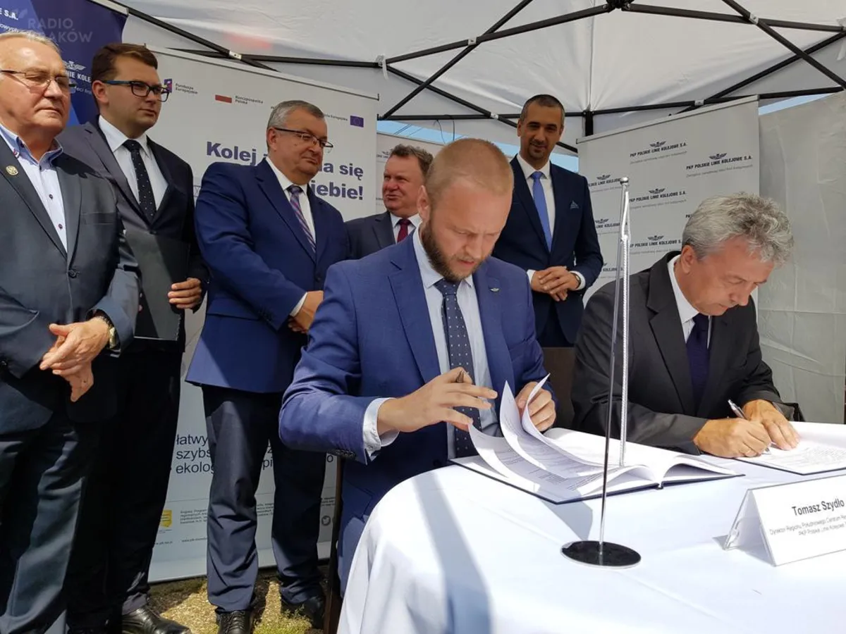 Kolejowe przyspieszenie na północy Małopolski