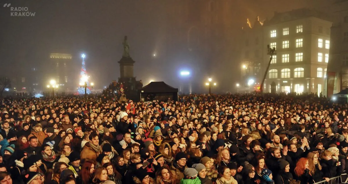 Światełko do nieba na Rynku w Krakowie