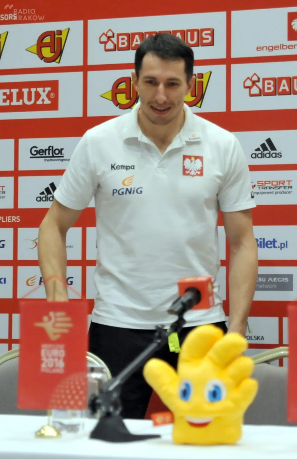 Polska jest gotowa do turnieju - zapowiedział w Krakowie trener biało-czerwonych, fot. Marek Lasyk