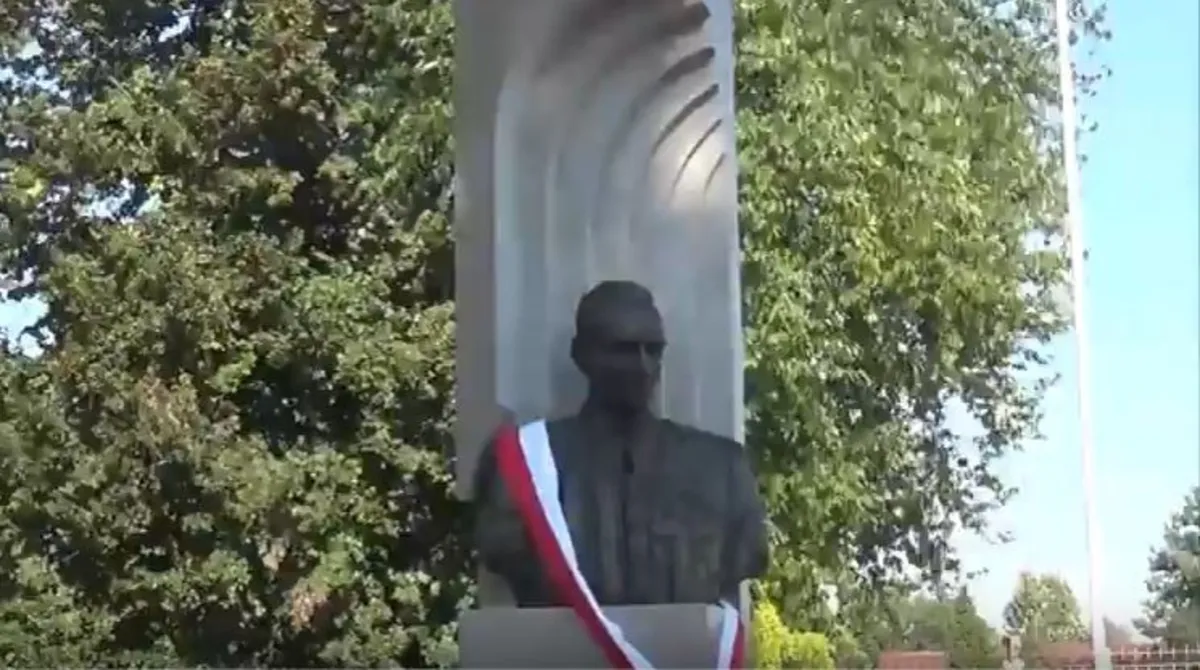Pomnik rtm. Witolda Pileckiego został odsłonięty w Oświęcimiu