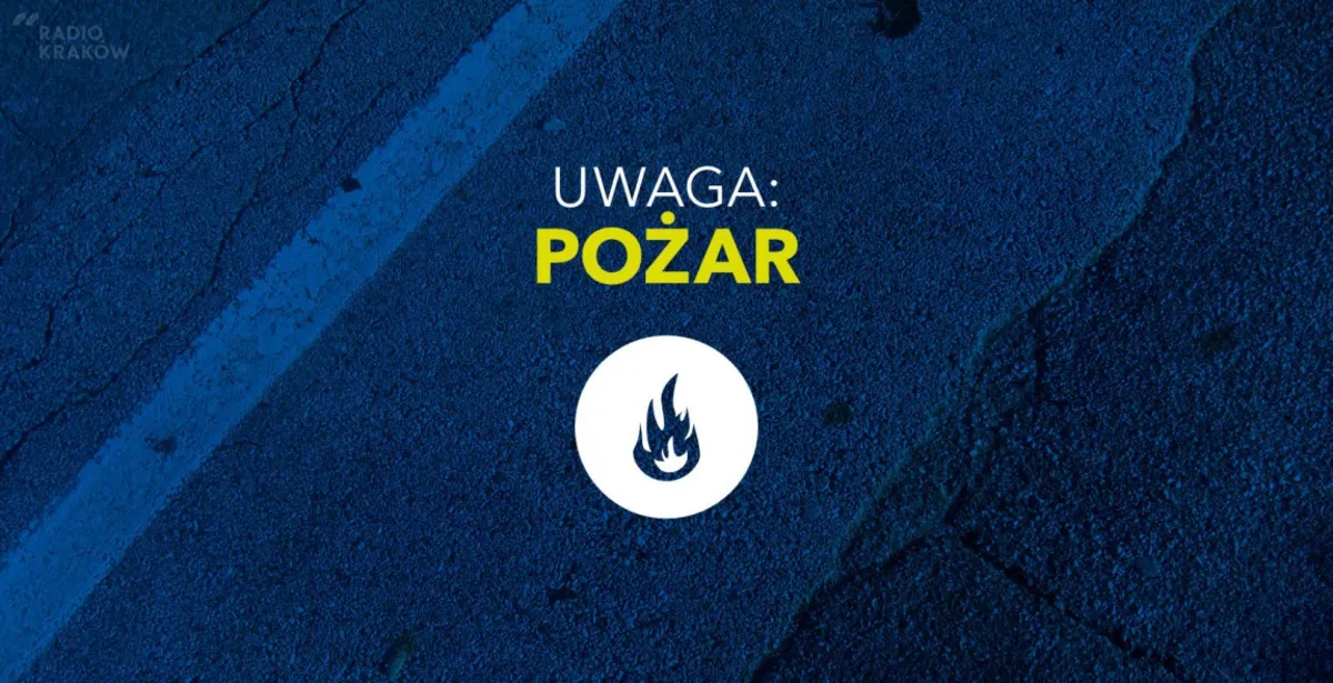 Tragiczny pożar w Mucharzu. Nie żyje jedna osoba