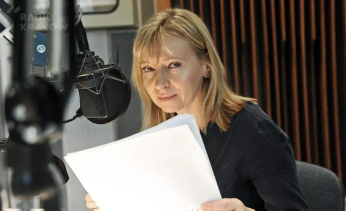 Dorota Segda czyta w Radiu Kraków "Dzienniczek" św. Faustyny Kowalskiej