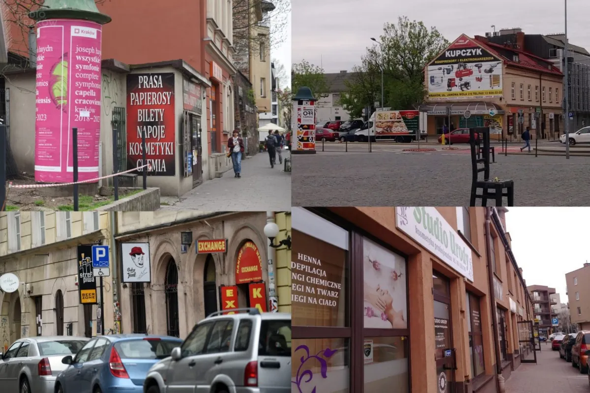 Walka z "szyldozą" w Krakowie - pomóc mogą graficy i artyści