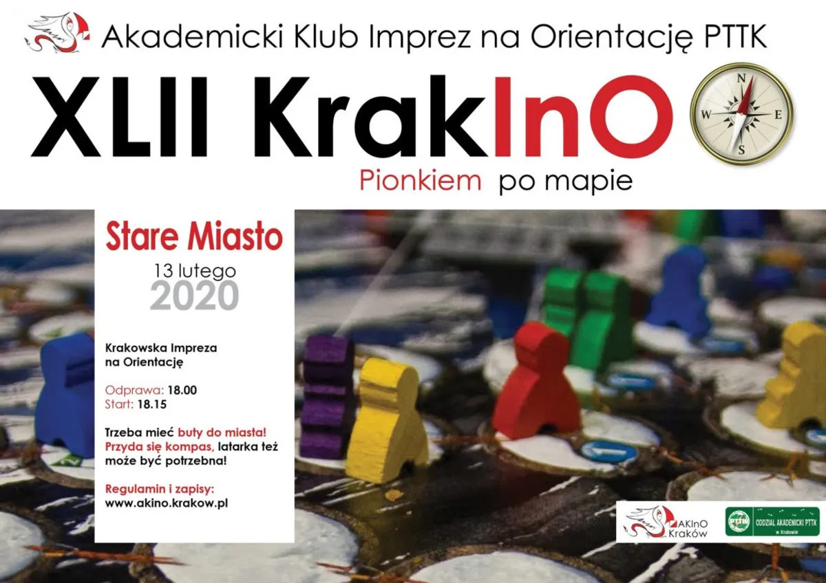 Akademicki Klub Imprez na Orientację zaprasza na spacer z mapą-zagadką