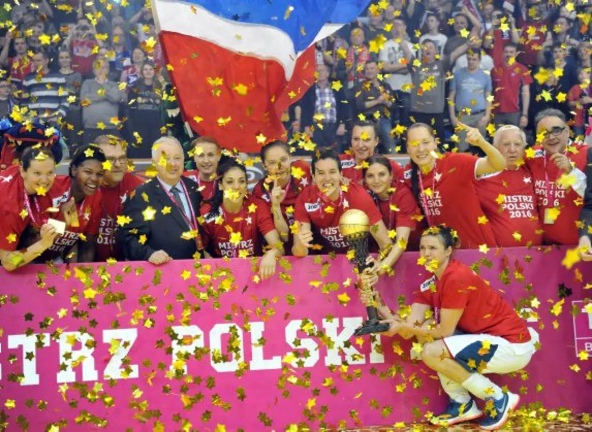Koszykarki Wisły Can-Pack wywalczyły mistrzostwo Polski