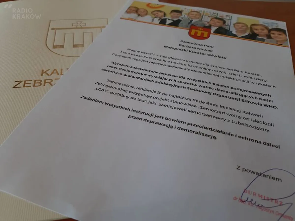 Kalwaria Zebrzydowska chce być pierwszą gminą w Małopolsce "wolną od ideologii LGBT"