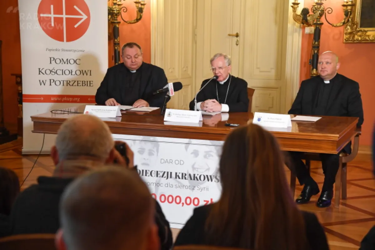 1 mln zł zebrano w Archidiecezji Krakowskiej na pomoc sierotom w Syrii