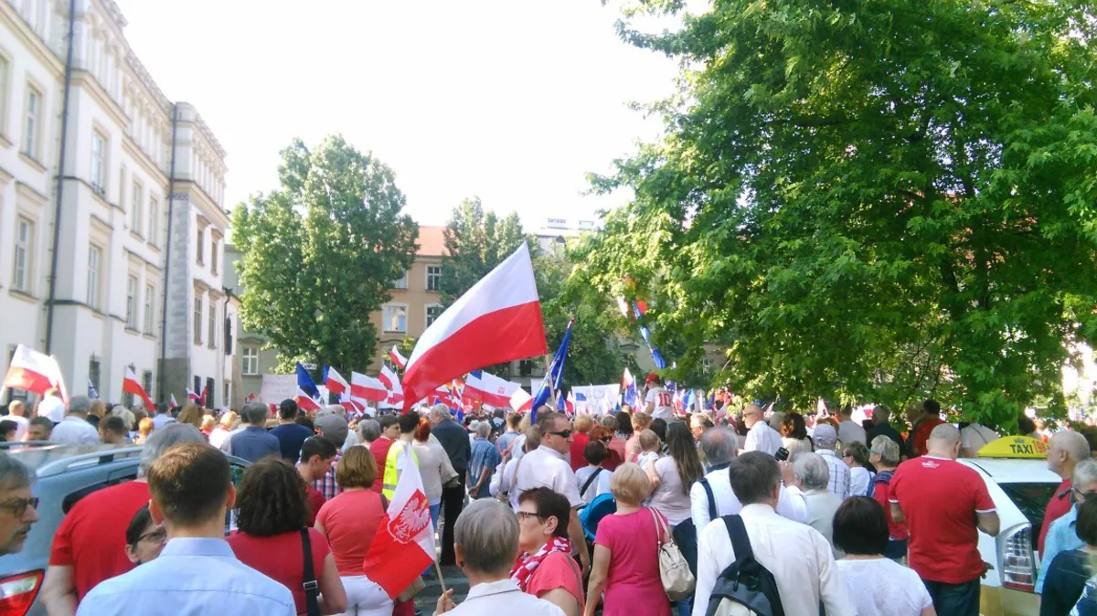 Marsz KOD w rocznicę wyborów 4.czerwca 89   