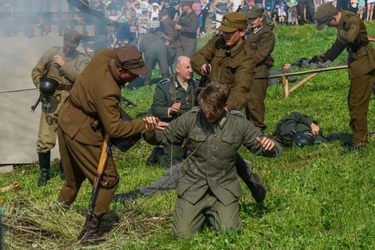 Rekonstrukcja historyczna na górze Chełm