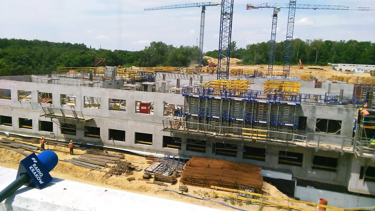 Nowy kompleks medyczny Szpitala Uniwersyteckiego powstaje w krakowskim Prokocimiu