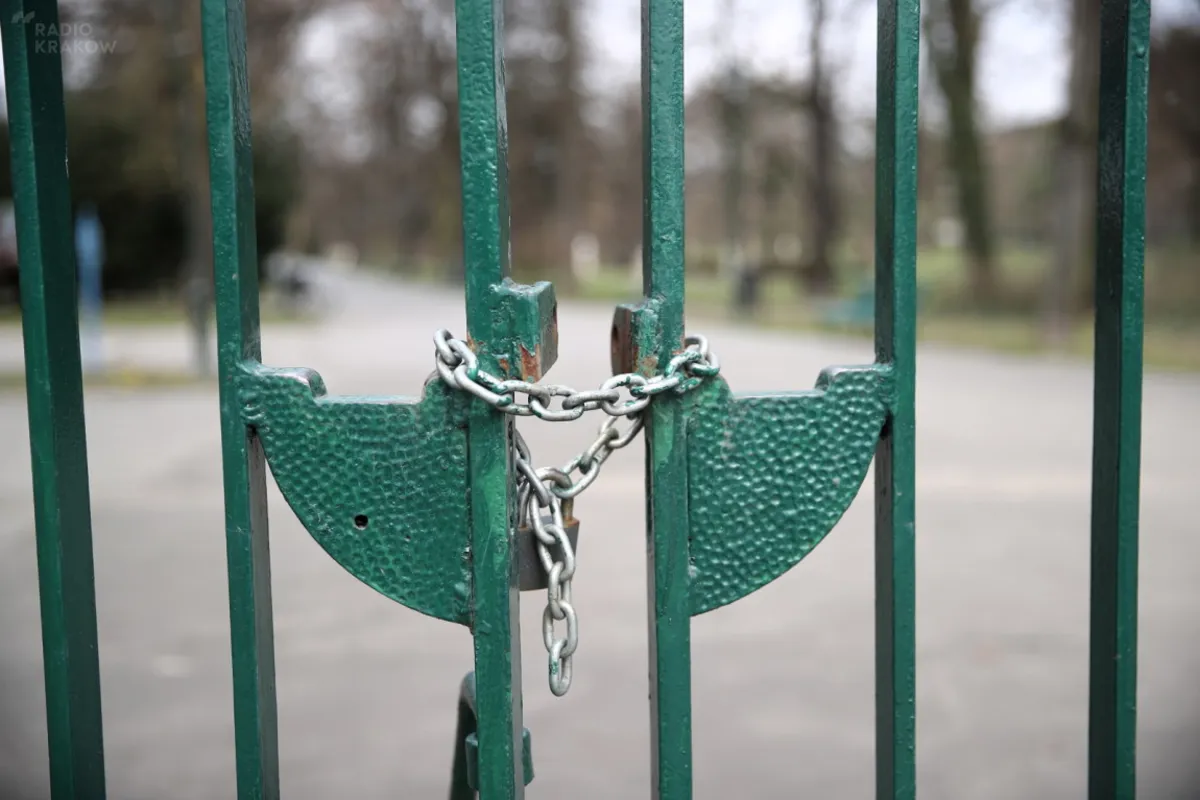 Do odwołania zamknięto wszystkie miejskie parki w Krakowie